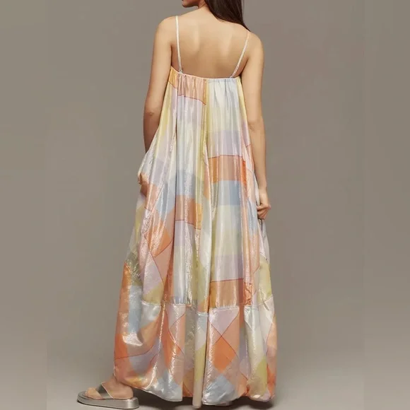 Pilcro Plaid Tent Maxi Dress - Picture 2 of 6